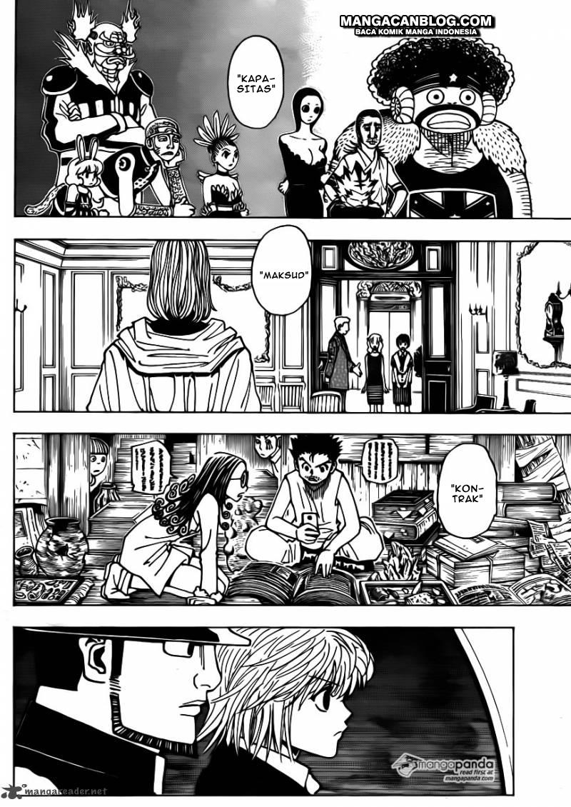 Hunter x Hunter Chapter 345 Gambar 18
