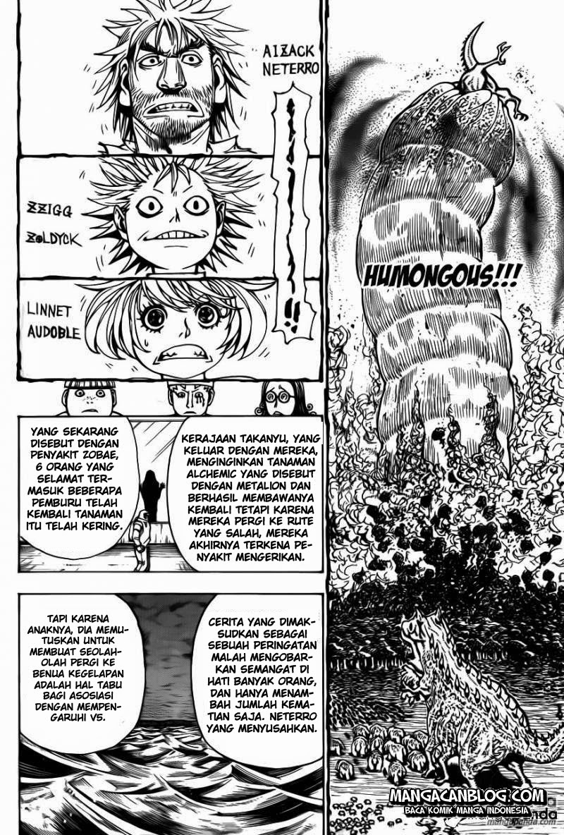 Hunter x Hunter Chapter 344 Gambar 14