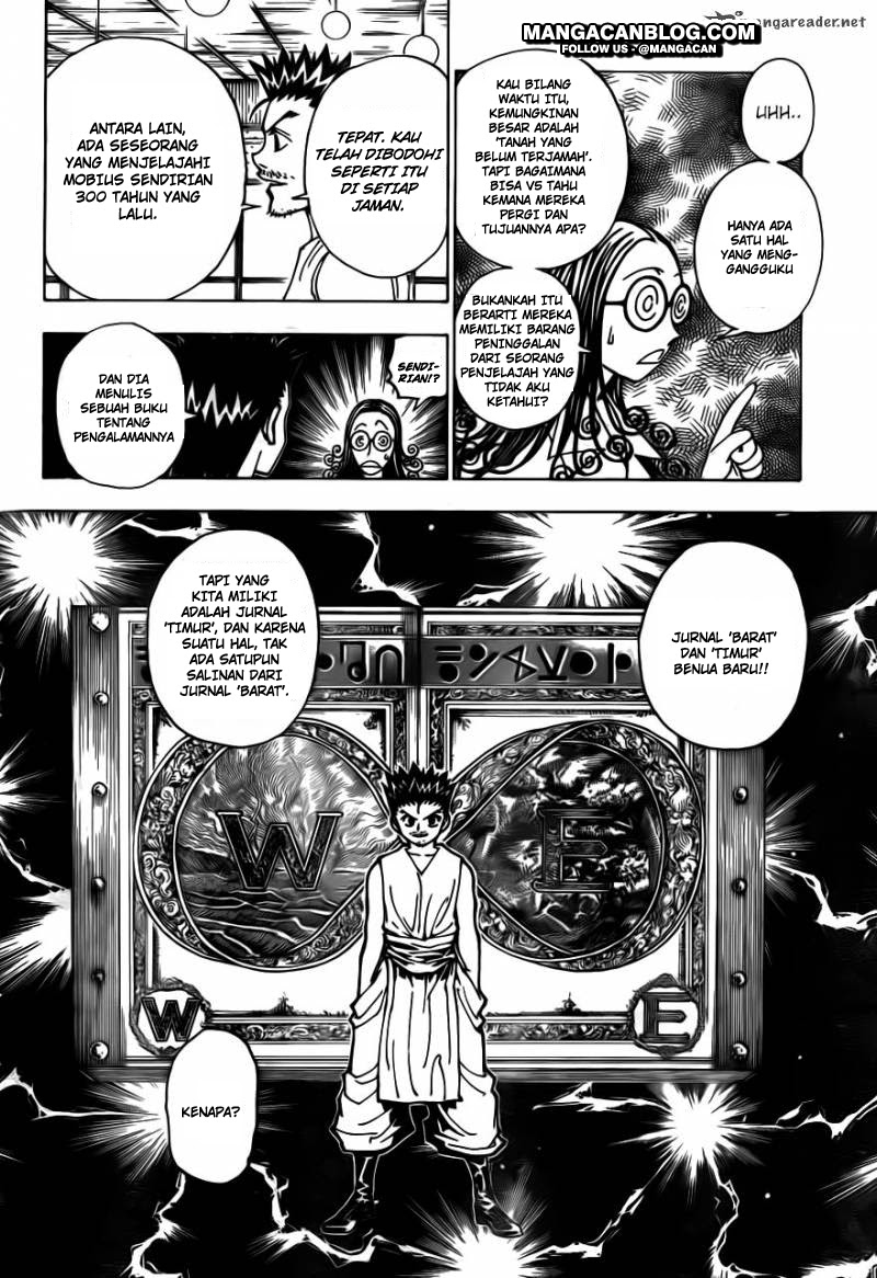 Hunter x Hunter Chapter 344 Gambar 16