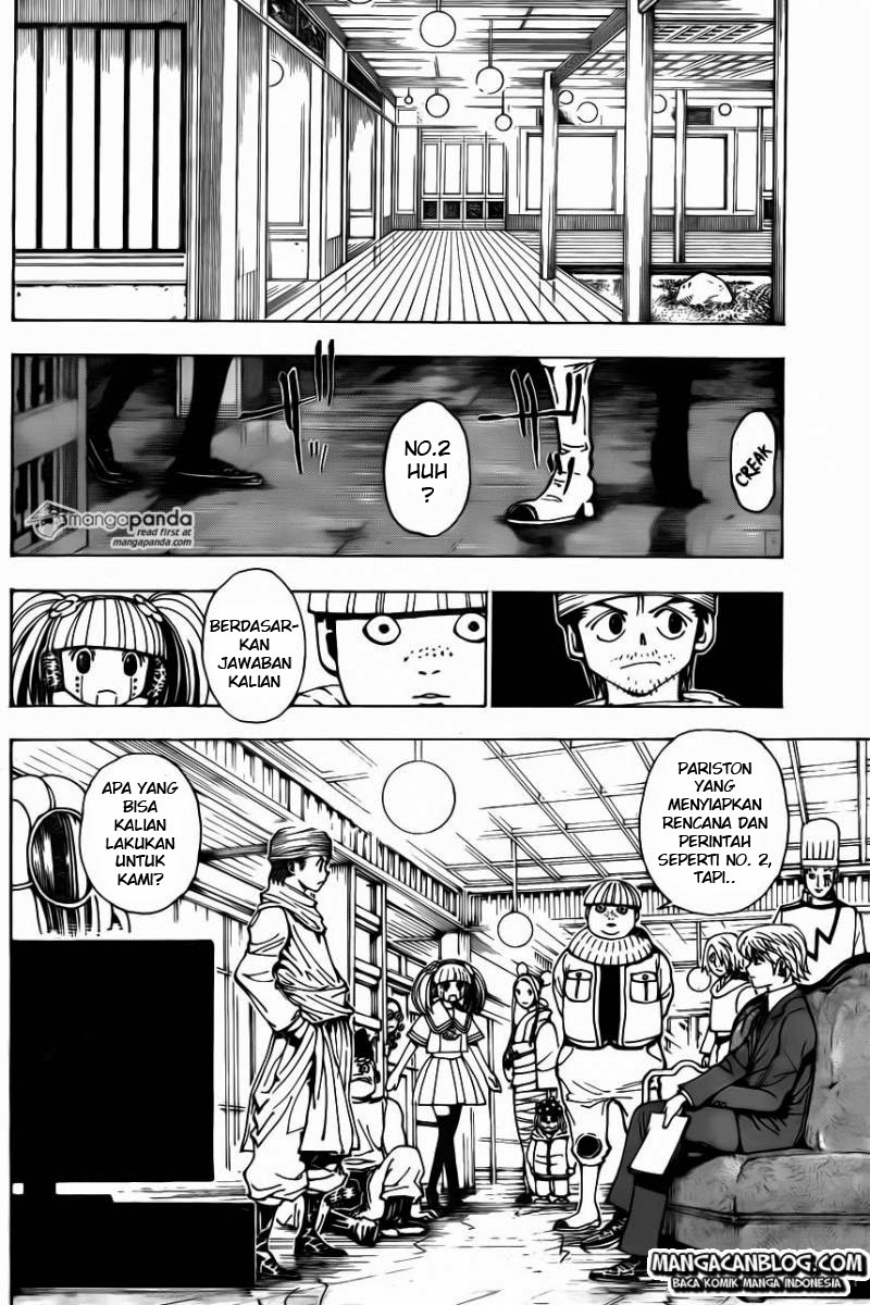 Hunter x Hunter Chapter 344 Gambar 3