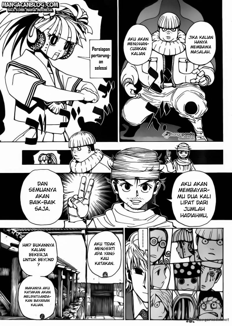 Hunter x Hunter Chapter 344 Gambar 4