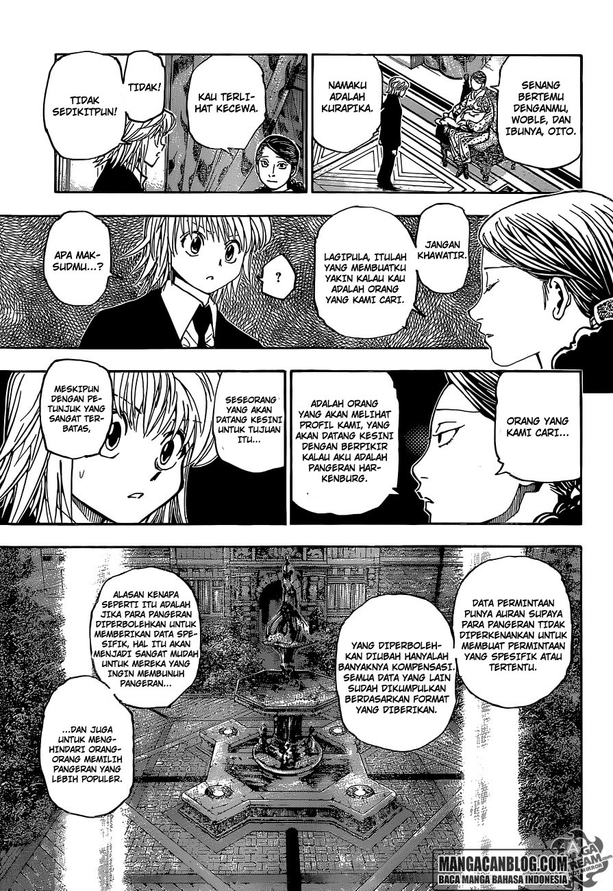 Hunter x Hunter Chapter 350 Gambar 14