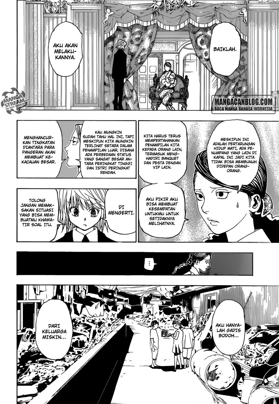 Hunter x Hunter Chapter 350 Gambar 19