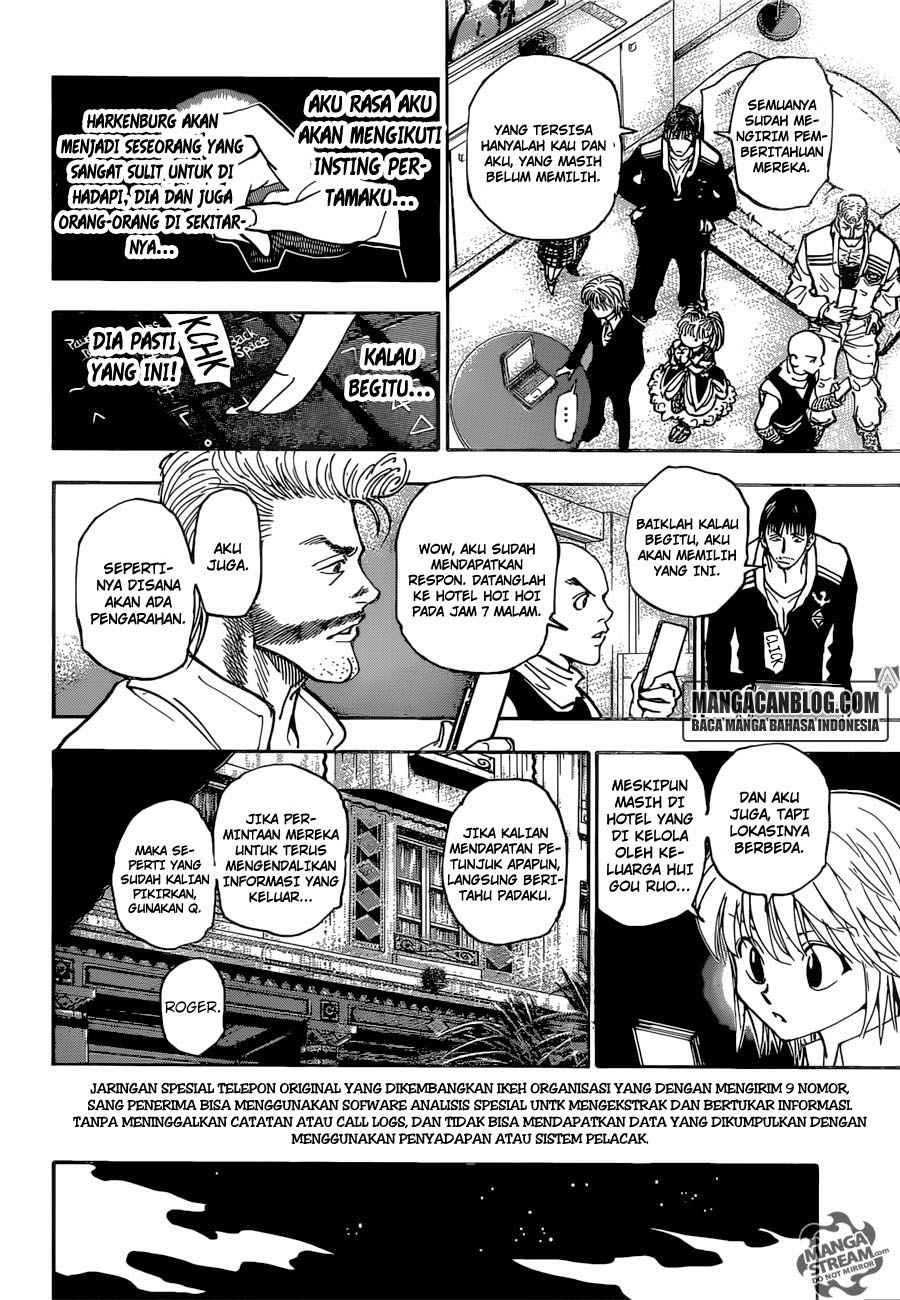 Hunter x Hunter Chapter 350 Gambar 11