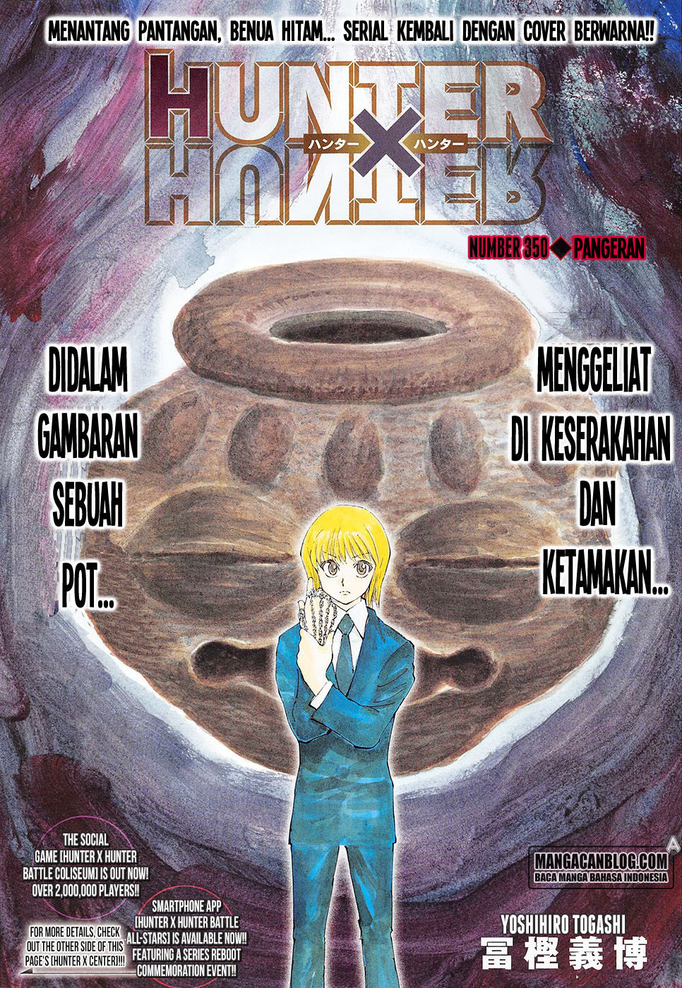 Manga Hunter x Hunter Chapter 350 gambar nomor 2