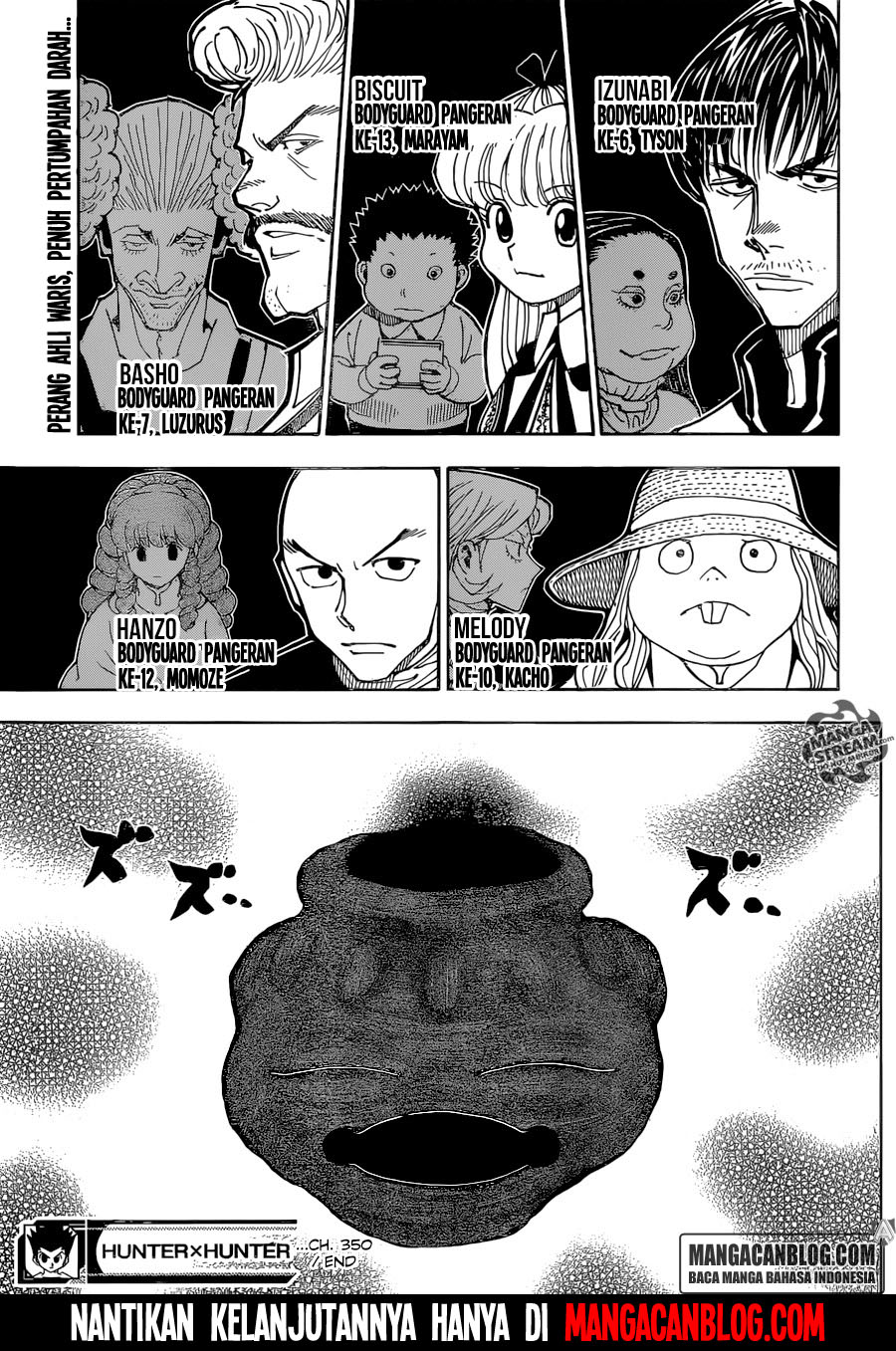 Hunter x Hunter Chapter 350 Gambar 22