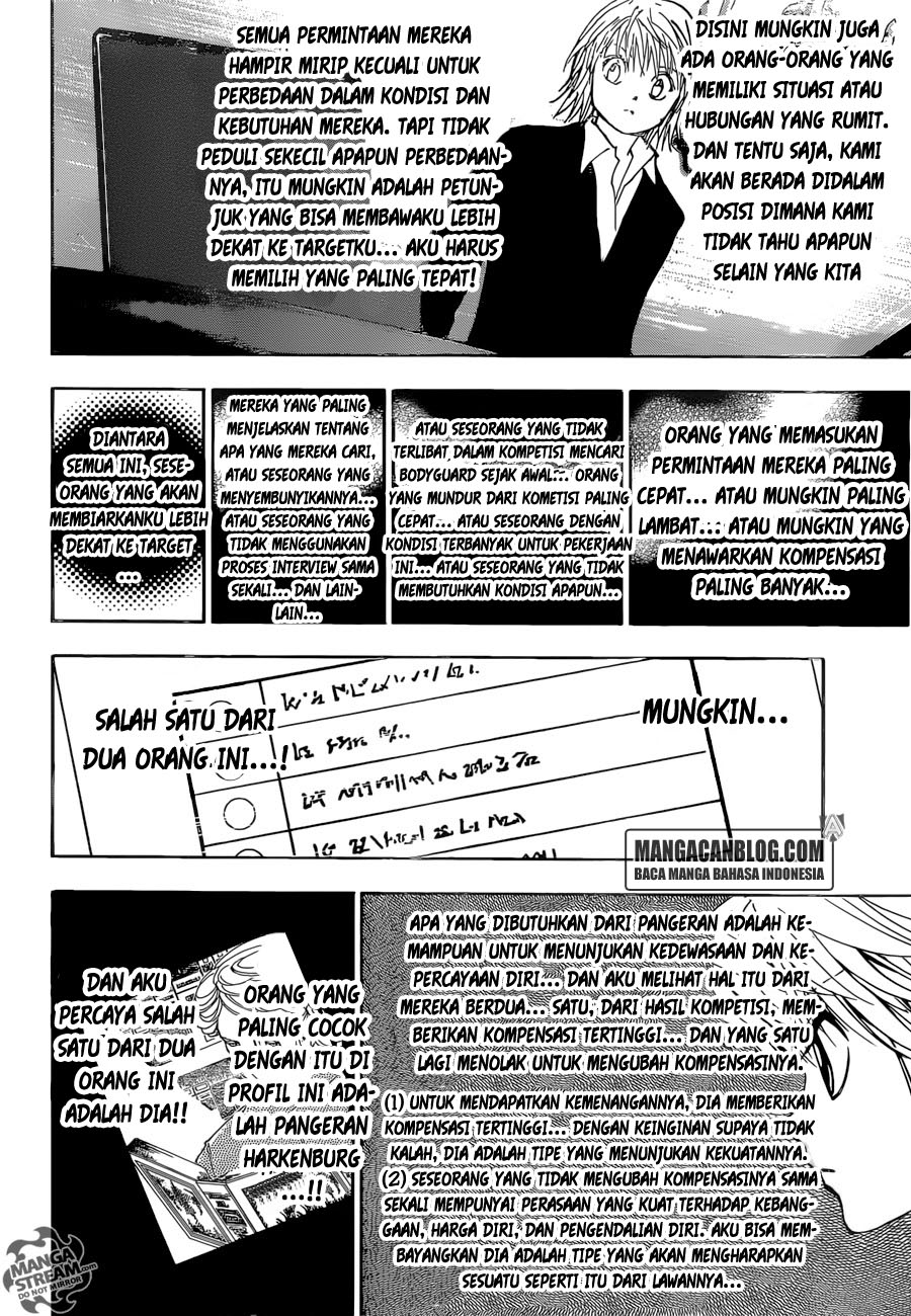 Hunter x Hunter Chapter 350 Gambar 9