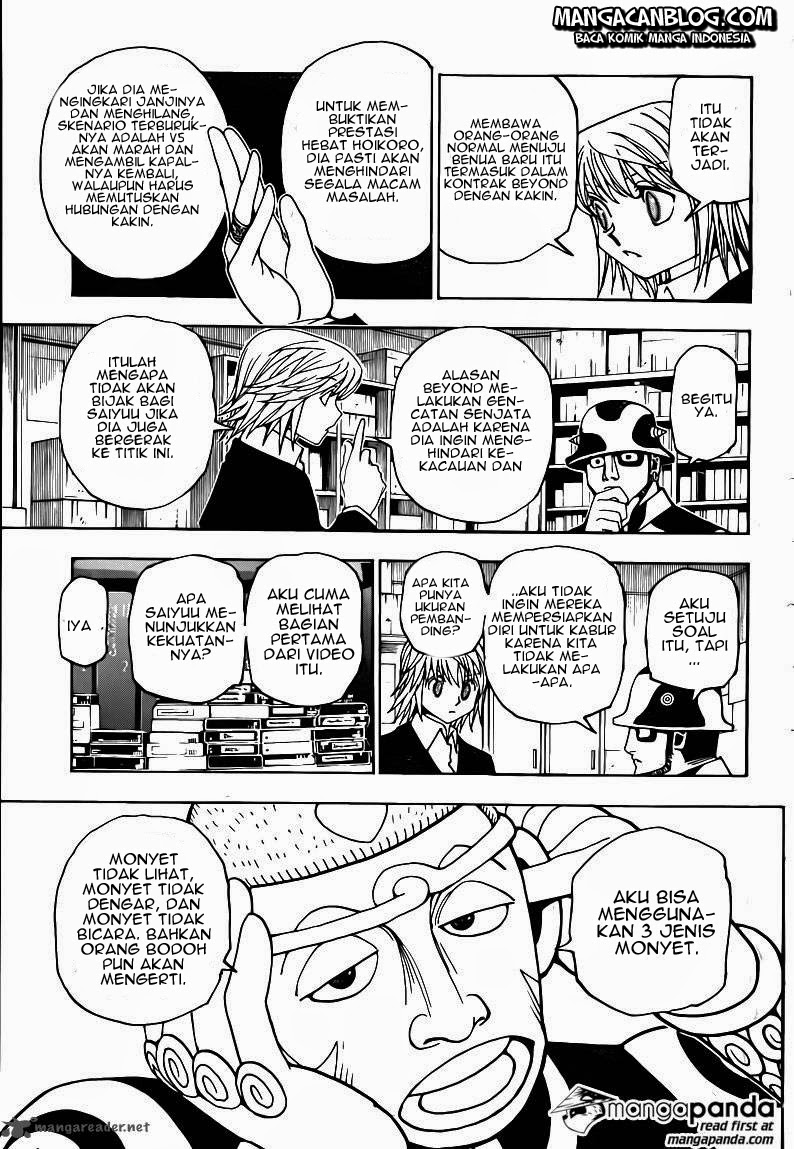 Hunter x Hunter Chapter 349 Gambar 14