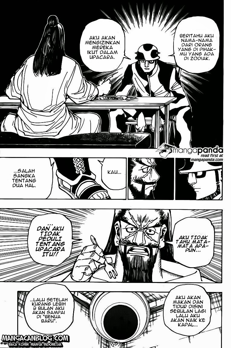 Hunter x Hunter Chapter 349 Gambar 12