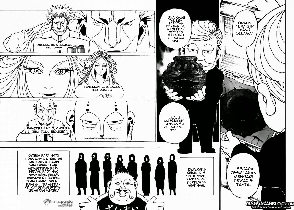 Manga Hunter x Hunter Chapter 349 gambar nomor 2