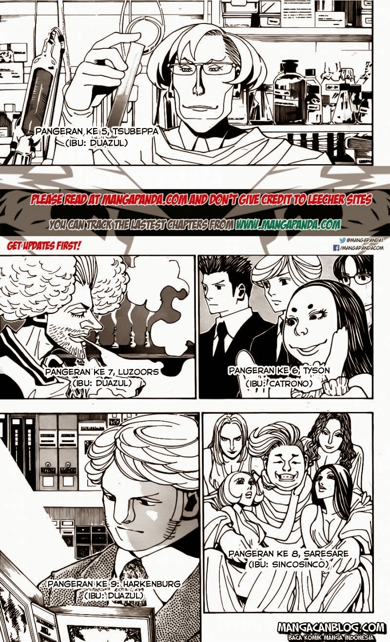 Hunter x Hunter Chapter 349 Gambar 4