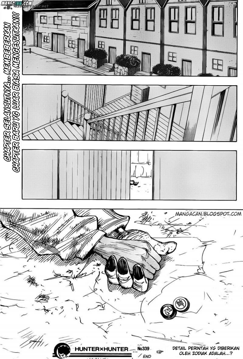 Hunter x Hunter Chapter 339 Gambar 17
