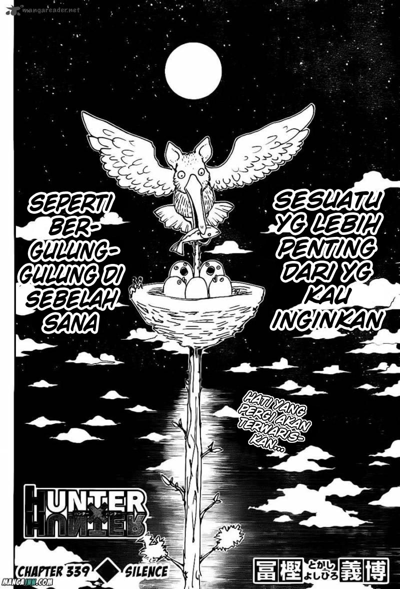 Manga Hunter x Hunter Chapter 339 gambar nomor 2