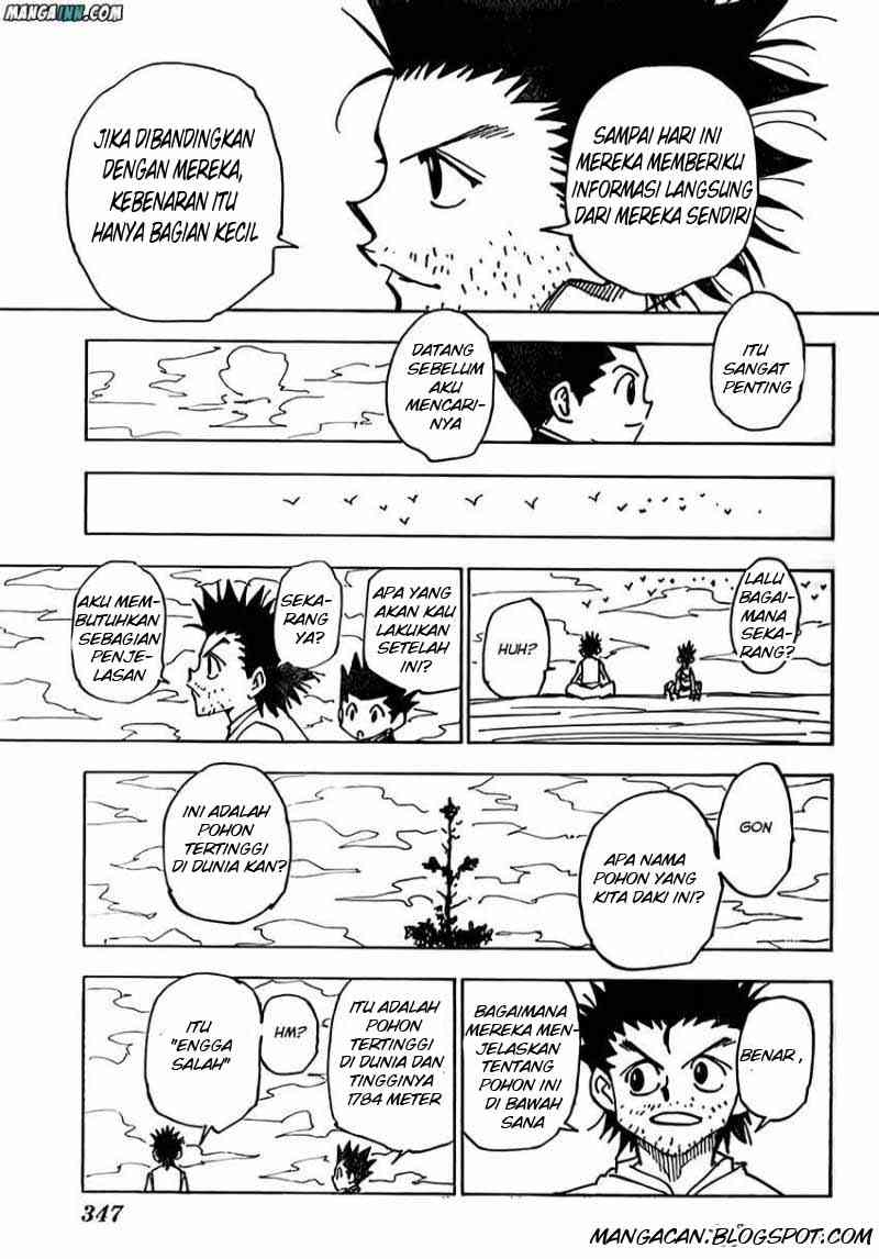 Hunter x Hunter Chapter 338 Gambar 15