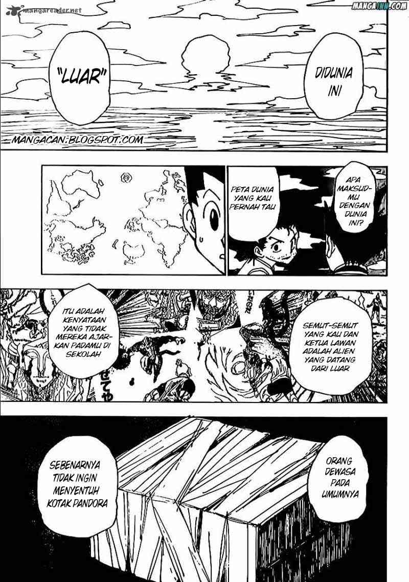 Hunter x Hunter Chapter 338 Gambar 17