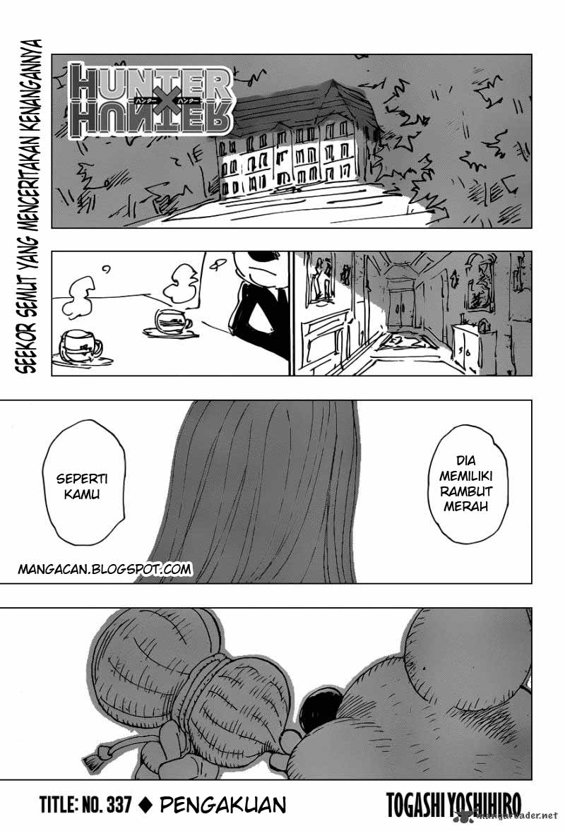 Manga Hunter x Hunter Chapter 337 gambar nomor 2