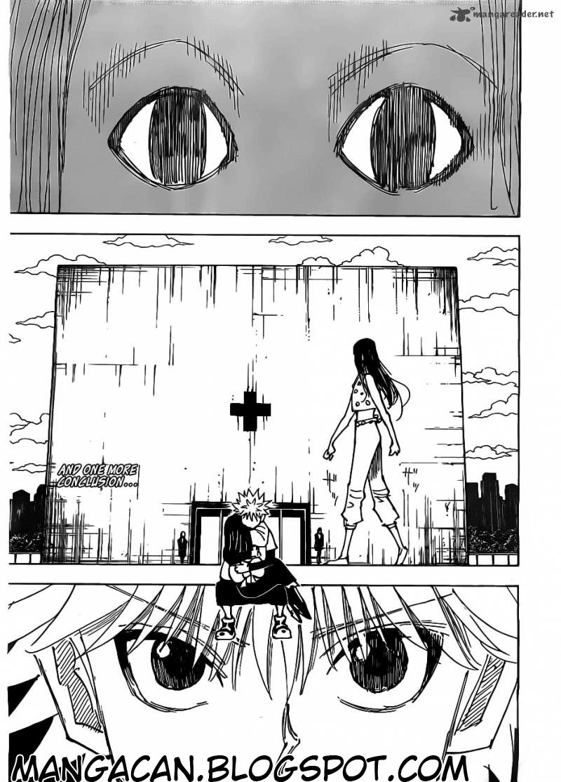 Hunter x Hunter Chapter 335 Gambar 19