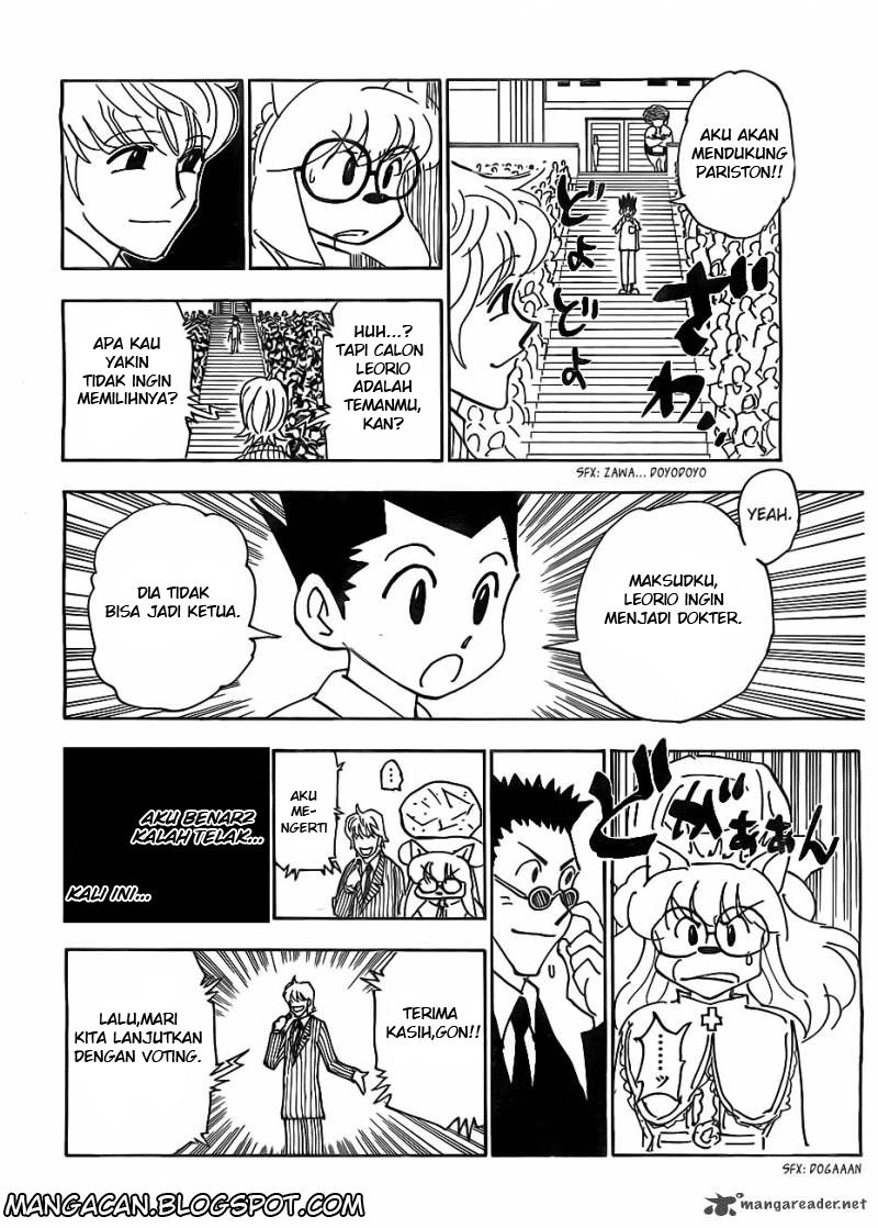 Hunter x Hunter Chapter 335 Gambar 10