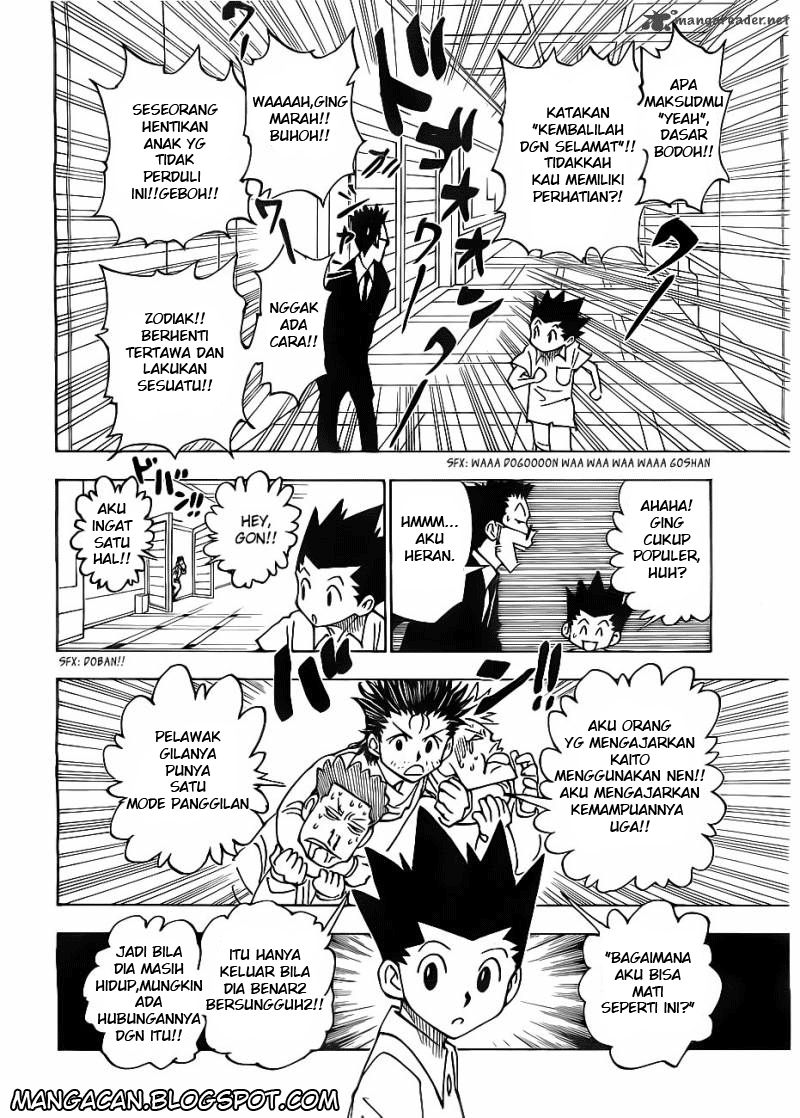 Hunter x Hunter Chapter 335 Gambar 12