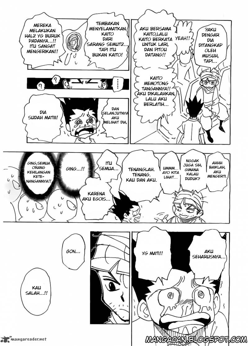 Hunter x Hunter Chapter 335 Gambar 3