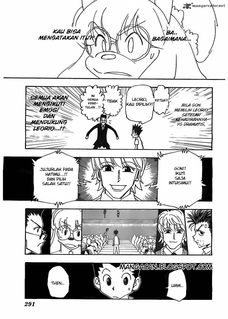 Hunter x Hunter Chapter 335 Gambar 9