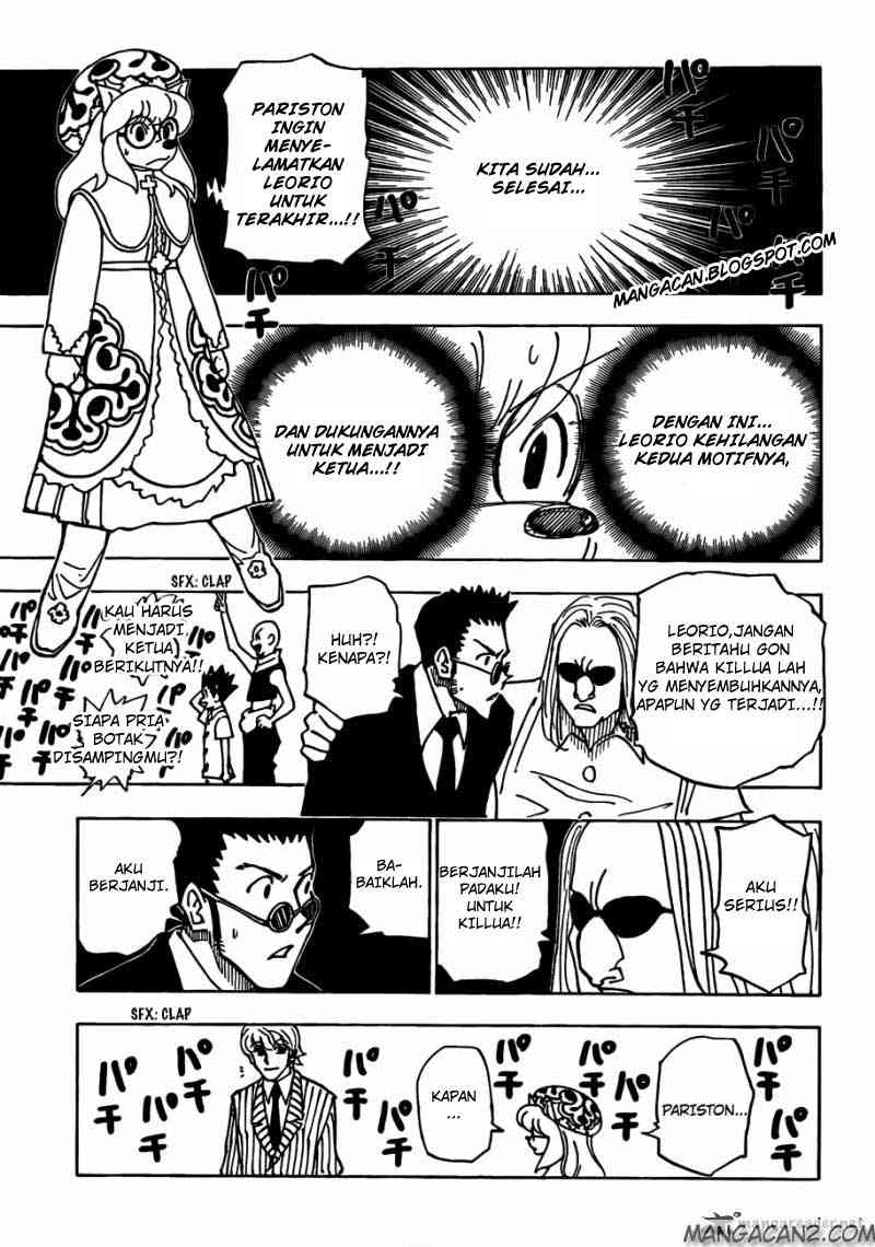 Hunter x Hunter Chapter 334 Gambar 14
