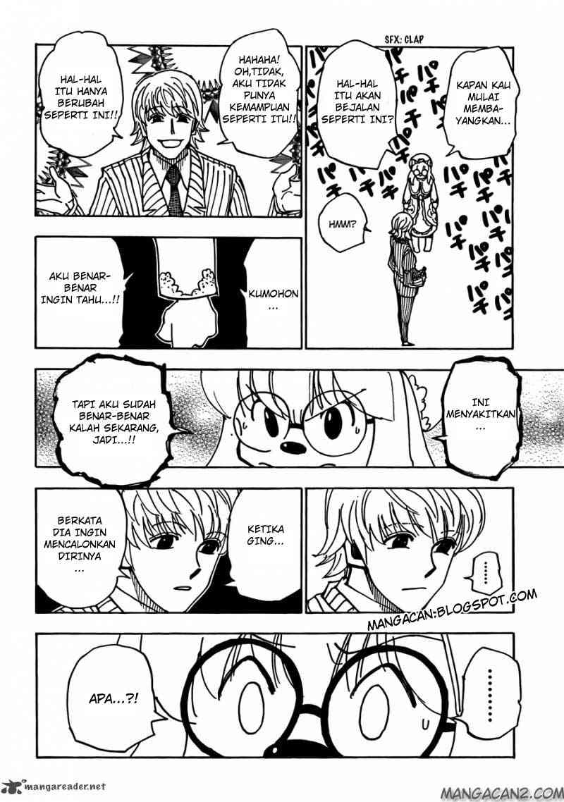 Hunter x Hunter Chapter 334 Gambar 15