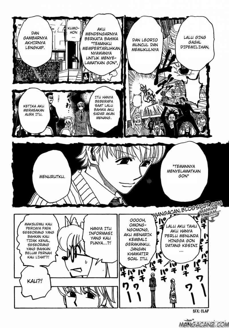 Hunter x Hunter Chapter 334 Gambar 17