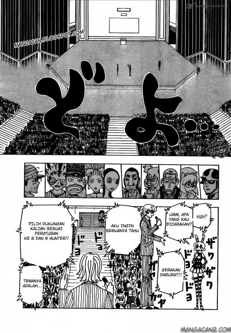 Hunter x Hunter Chapter 334 Gambar 5
