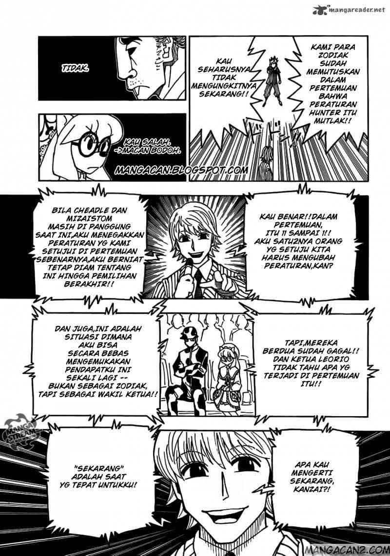 Hunter x Hunter Chapter 334 Gambar 7