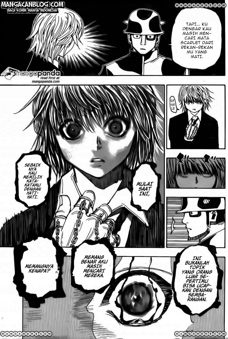 Hunter x Hunter Chapter 343 Gambar 17