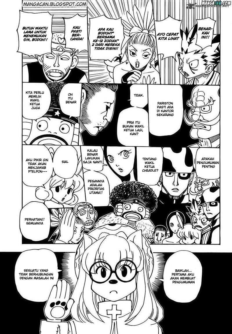 Hunter x Hunter Chapter 340 Gambar 13