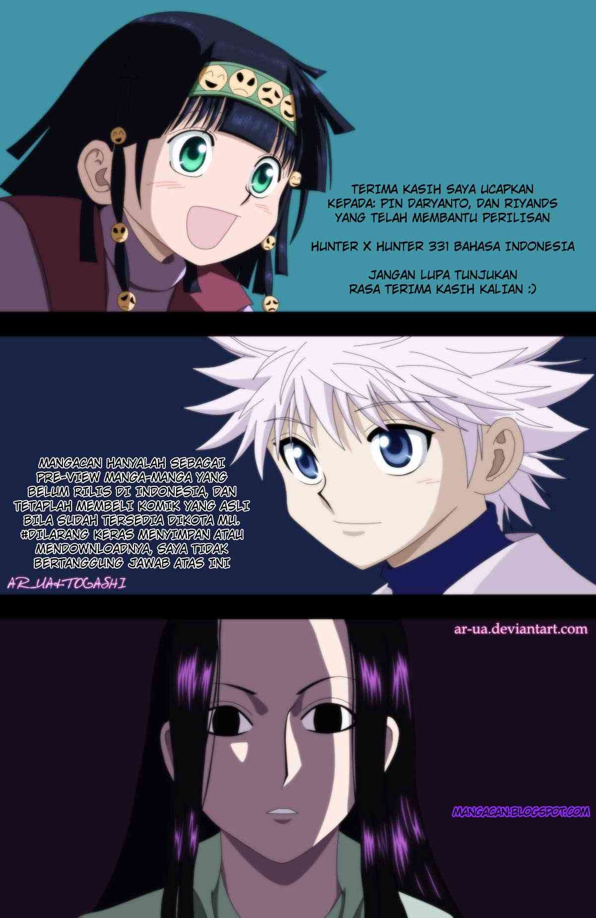 Hunter x Hunter Chapter 331 Gambar 18