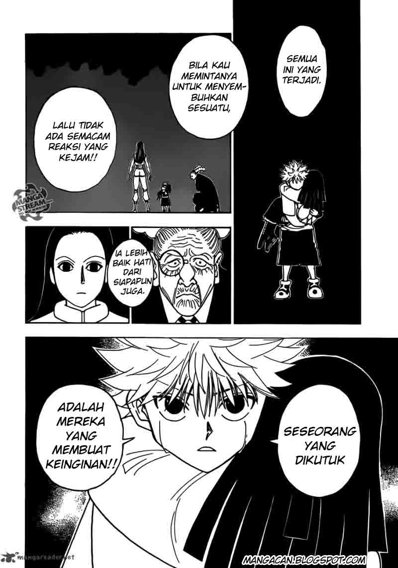 Hunter x Hunter Chapter 330 Gambar 13