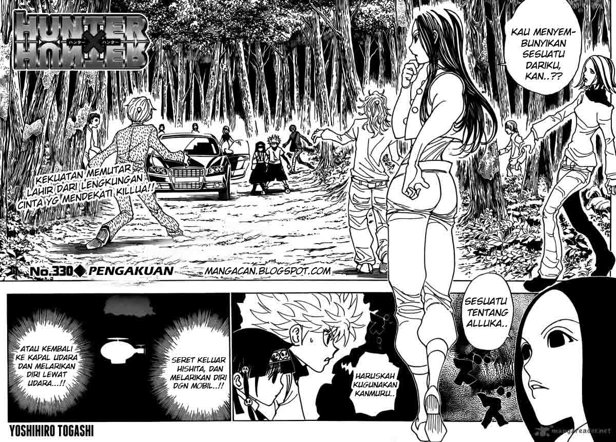 Manga Hunter x Hunter Chapter 330 gambar nomor 2