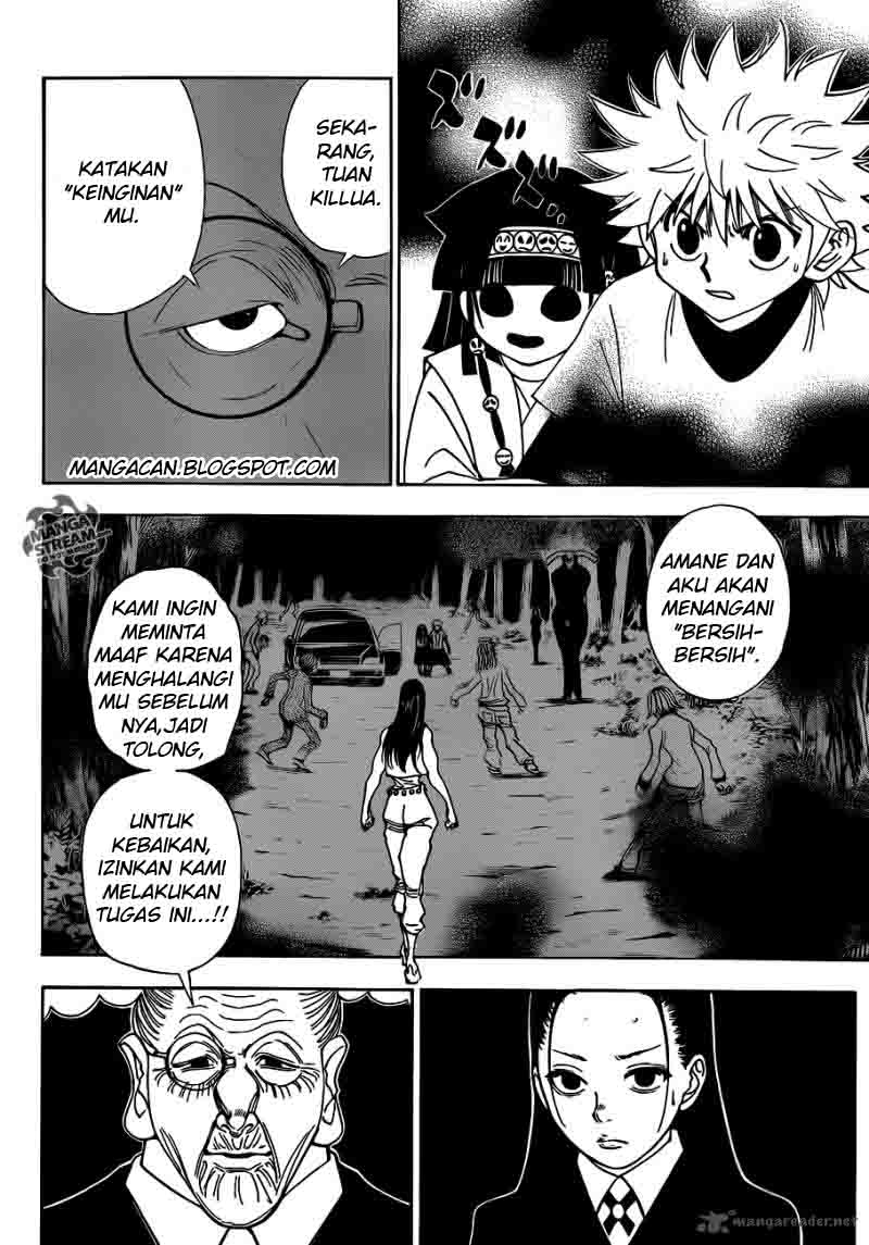 Hunter x Hunter Chapter 330 Gambar 7