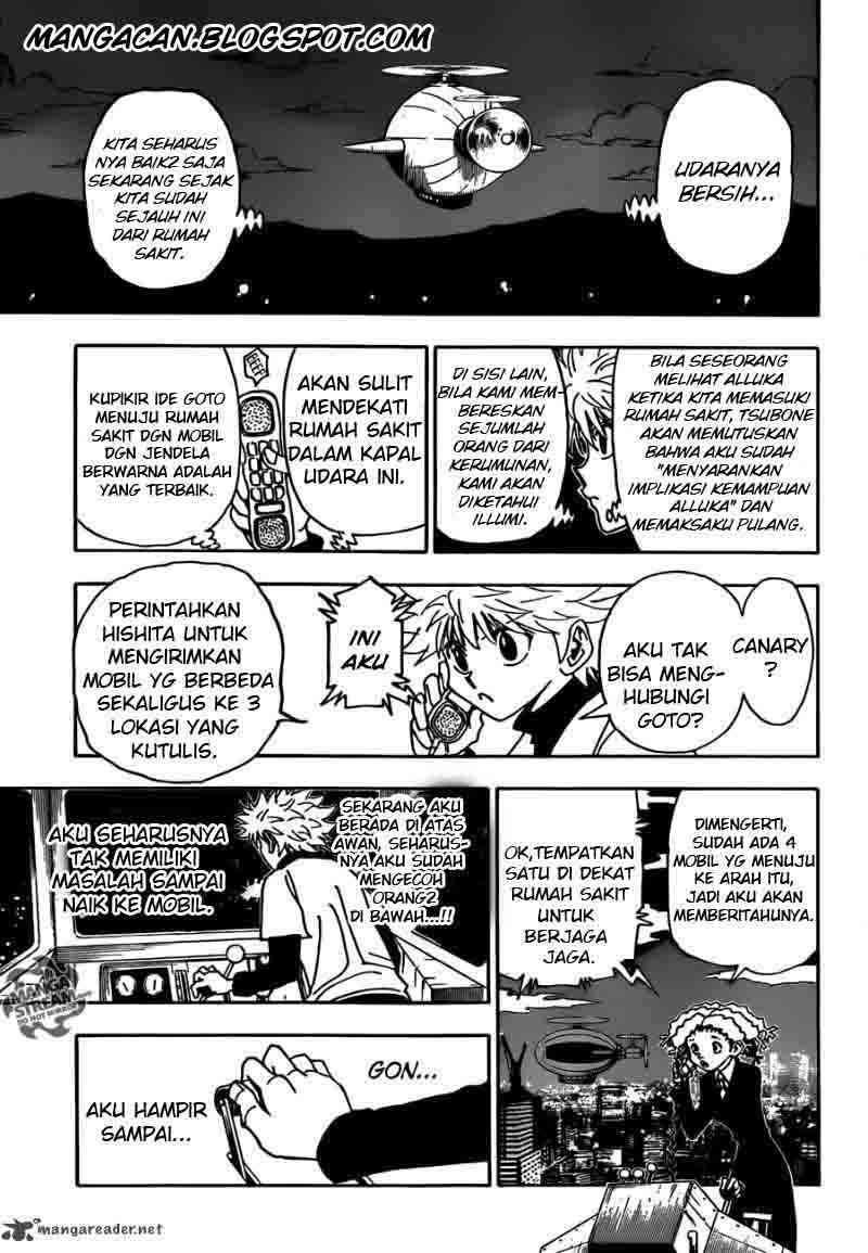 Hunter x Hunter Chapter 329 Gambar 15