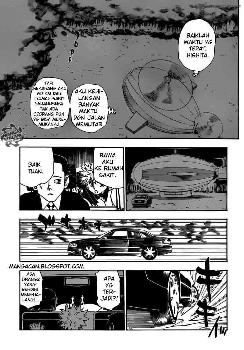 Hunter x Hunter Chapter 329 Gambar 17