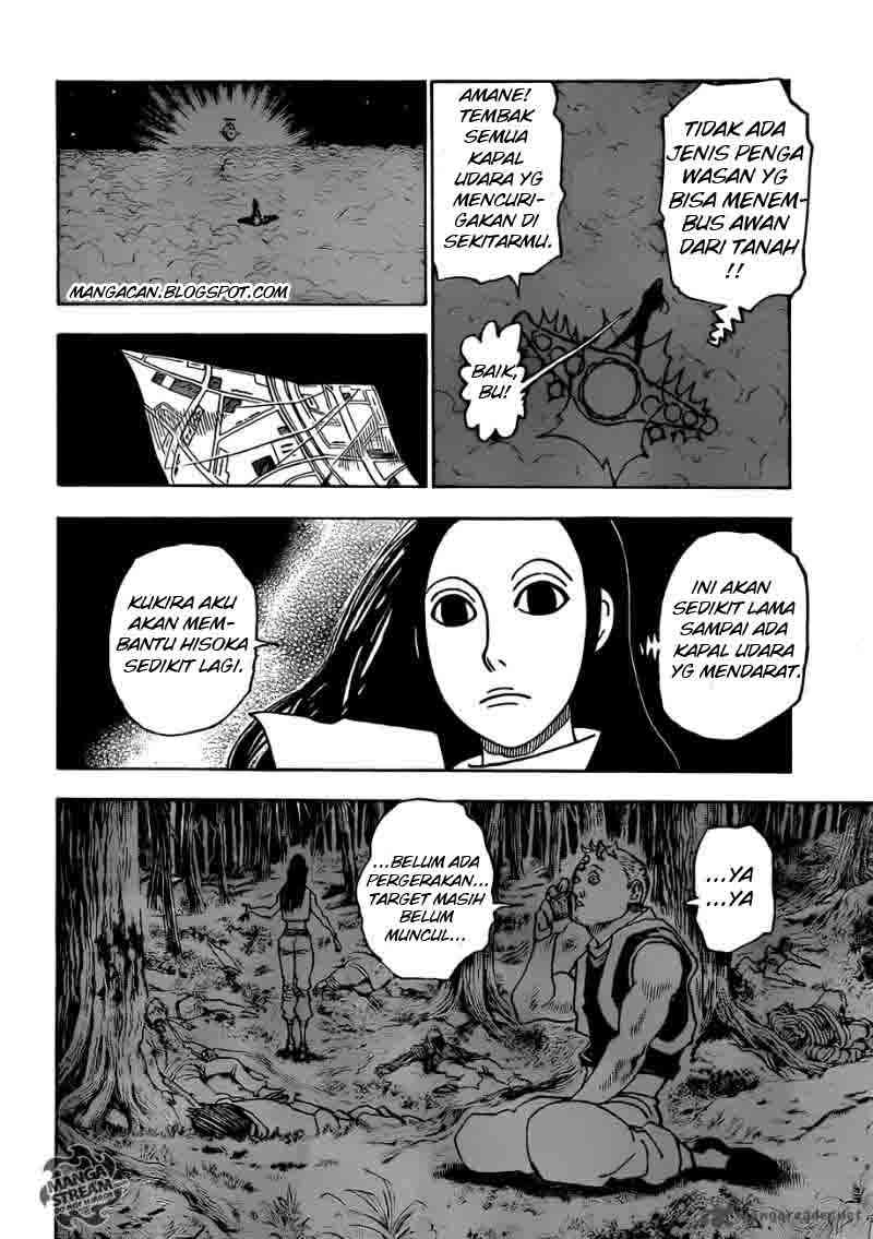 Hunter x Hunter Chapter 329 Gambar 10