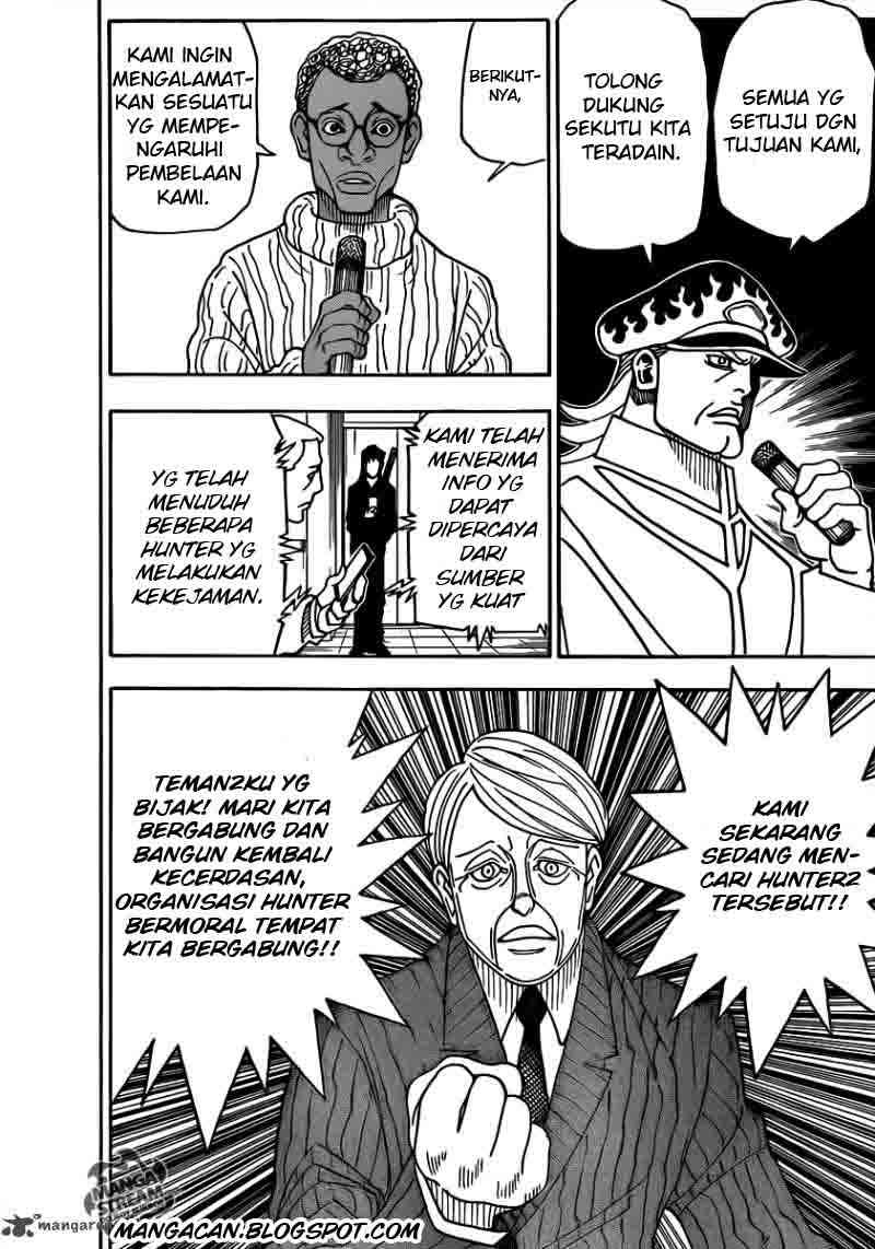 Manga Hunter x Hunter Chapter 329 gambar nomor 2