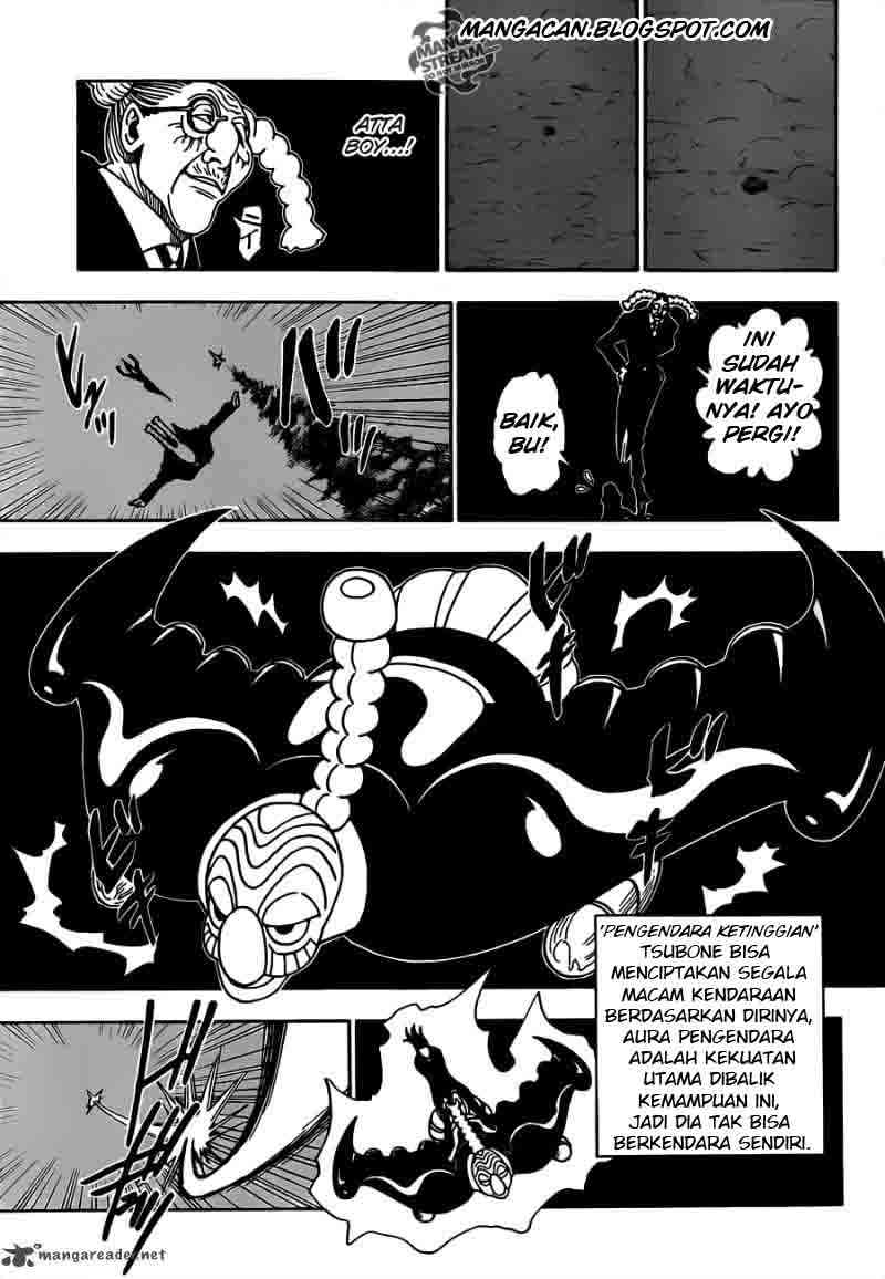 Hunter x Hunter Chapter 329 Gambar 9