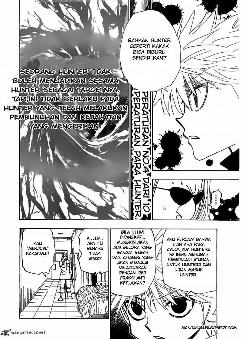 Hunter x Hunter Chapter 328 Gambar 16