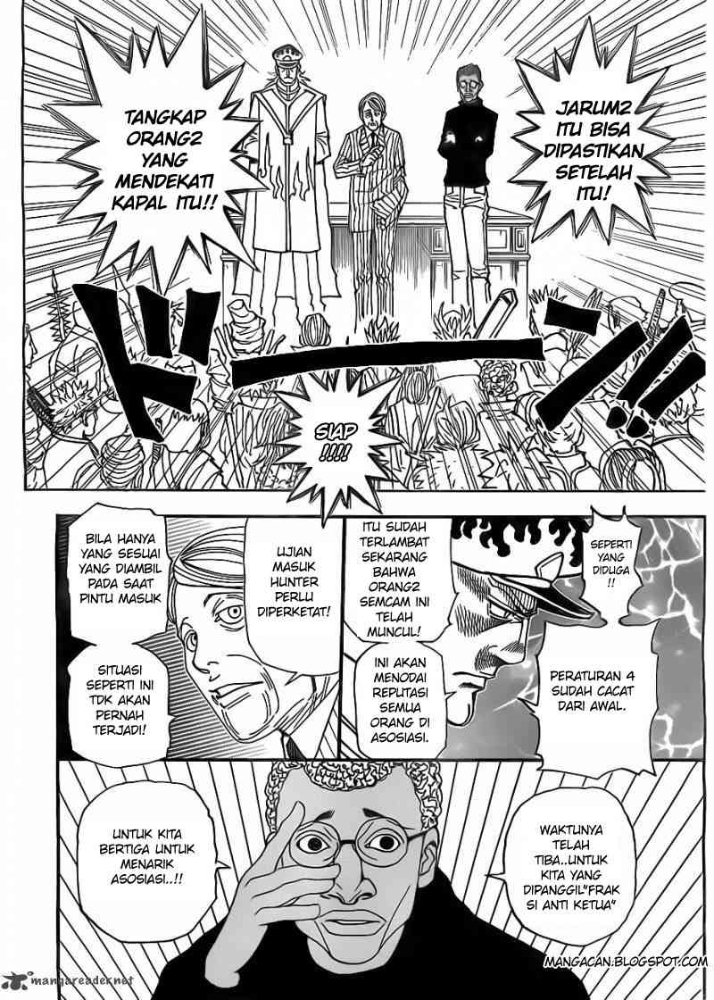 Hunter x Hunter Chapter 328 Gambar 19