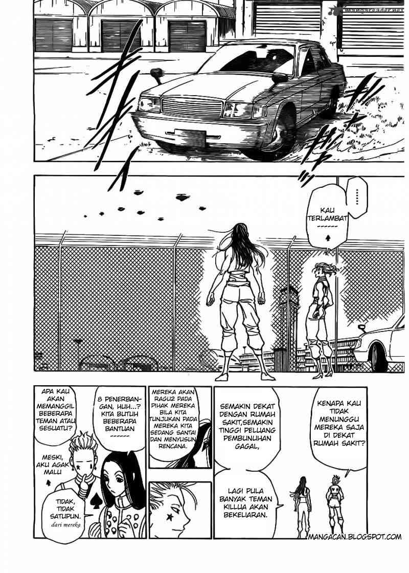 Hunter x Hunter Chapter 328 Gambar 12