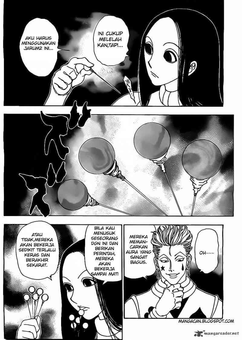 Hunter x Hunter Chapter 328 Gambar 13