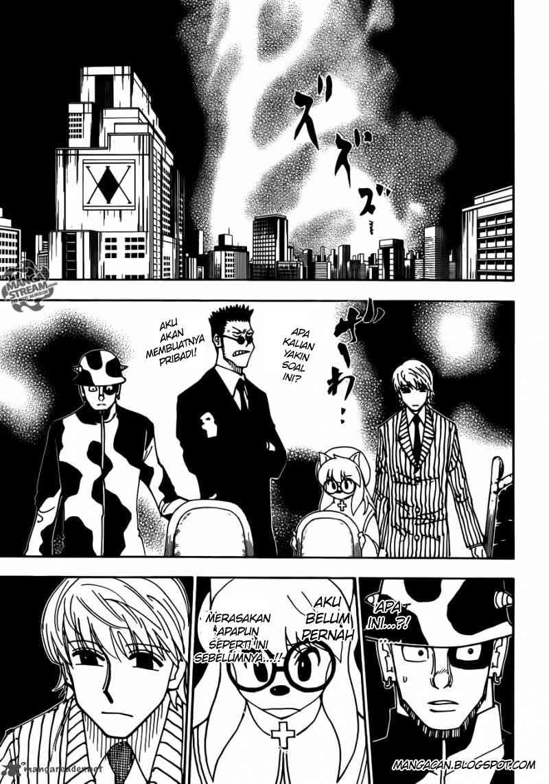 Hunter x Hunter Chapter 333 Gambar 17