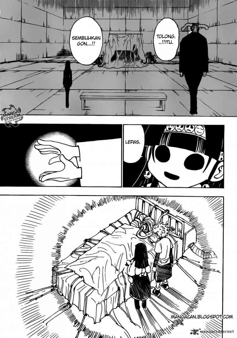 Hunter x Hunter Chapter 333 Gambar 12