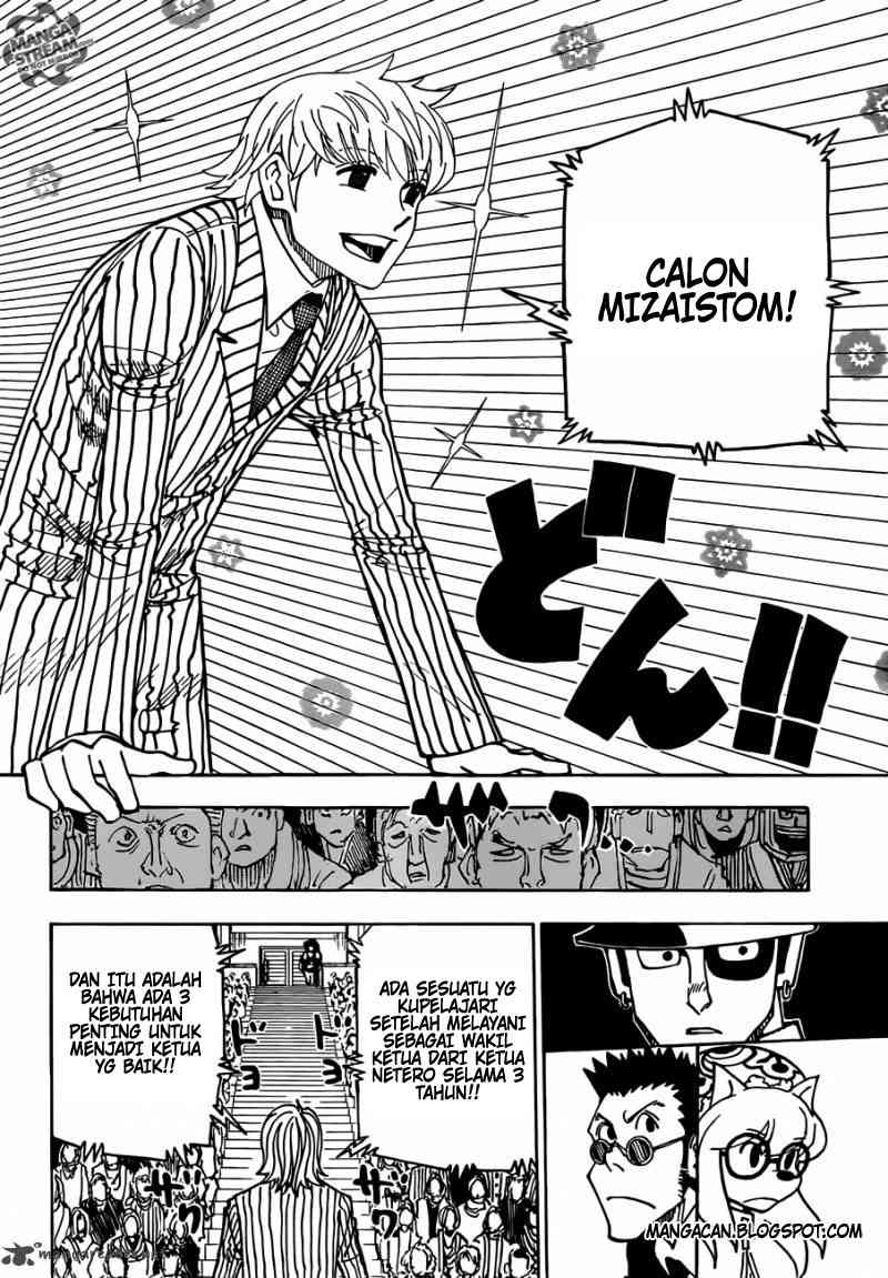 Hunter x Hunter Chapter 333 Gambar 3