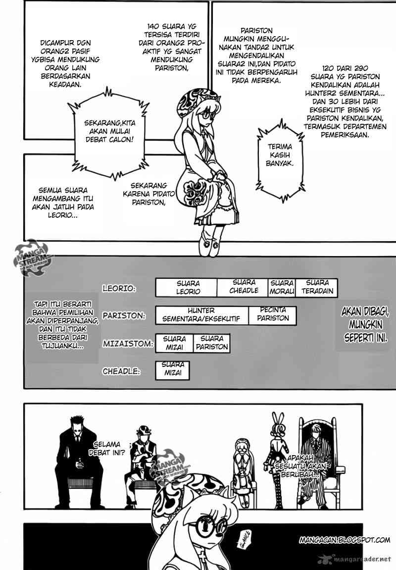 Hunter x Hunter Chapter 333 Gambar 5
