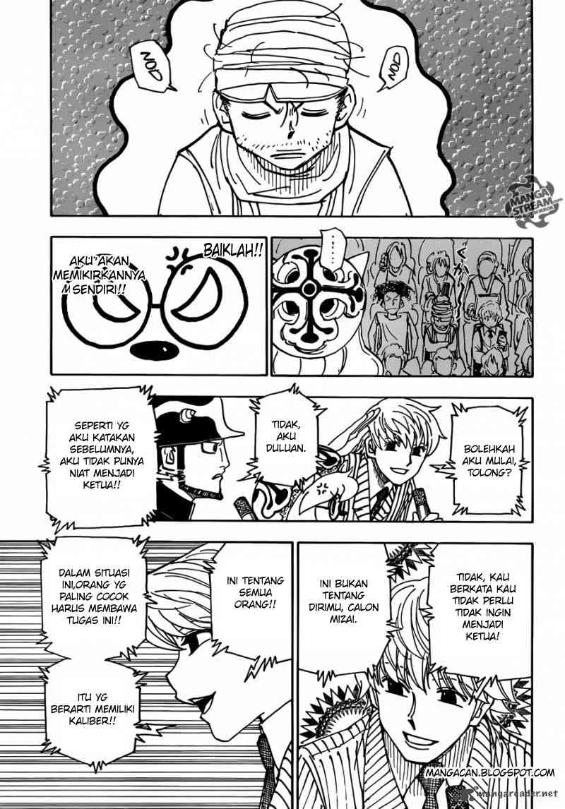 Hunter x Hunter Chapter 333 Gambar 6